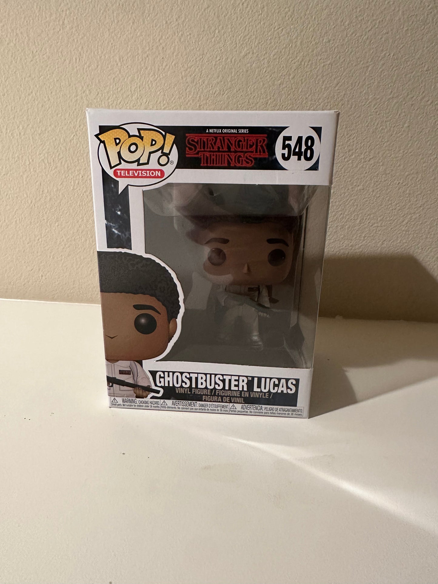 Funko Pop! Stranger Things - Lucas Sinclair (Ghostbusters) (#548)