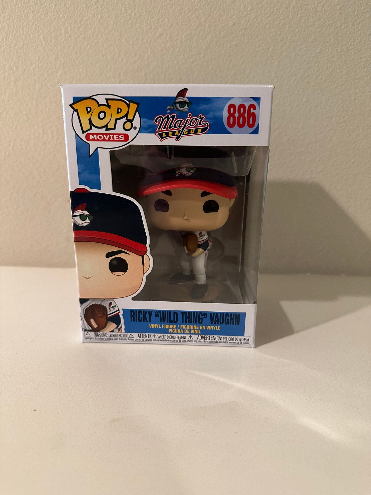 Funko Pop! Movies: Major League - Ricky Vaughn Wild (#886)