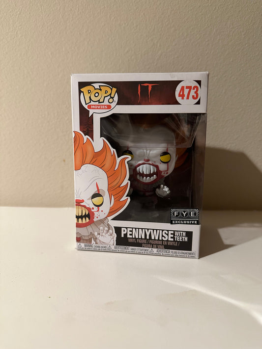 Funko Pop! It - Pennywise (w/ teeth) - FYE (Exclusive)(#473)