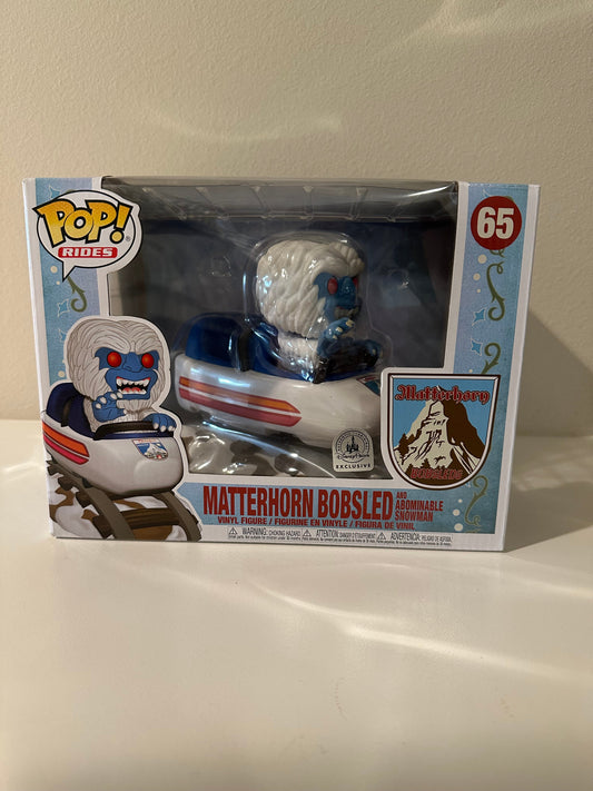 Funko Pop! Rides – Matterhorn Bobsled with Abominable Snowman – Disney Parks (#65)