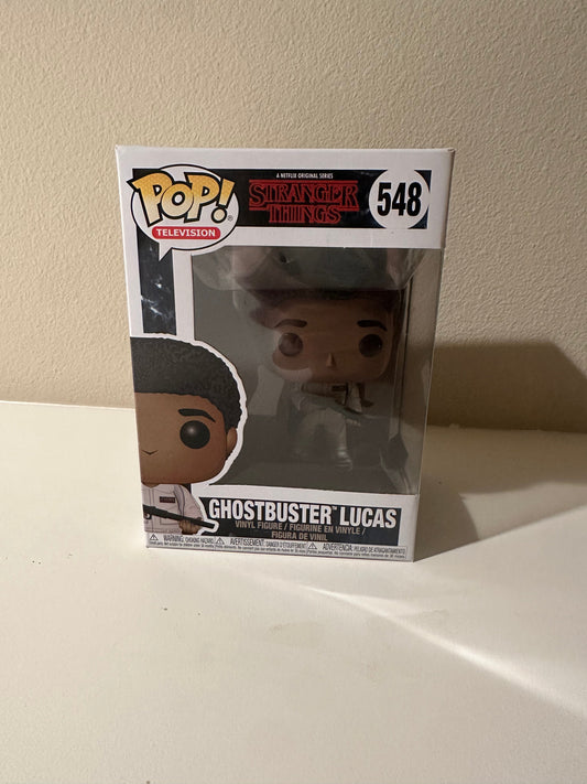 Funko Pop! Stranger Things - Lucas Sinclair (Ghostbusters) (#548)
