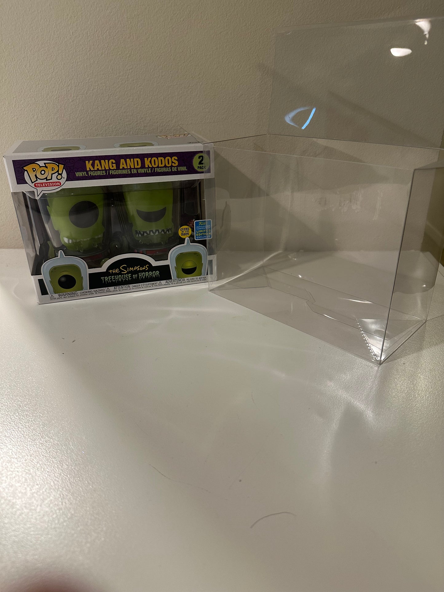 Funko Pop! Simpsons Treehouse of Horror Kang and Kodos SDCC Exclusive 2 Pack