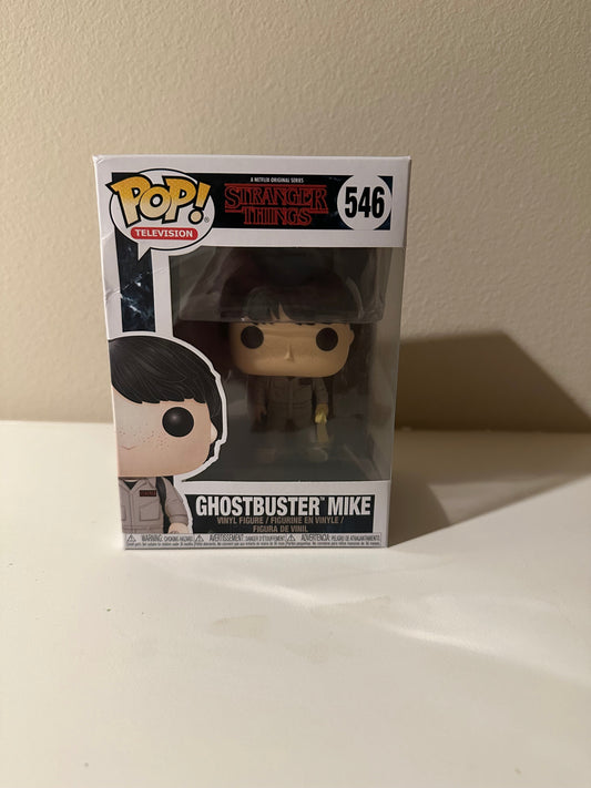 Funko Pop! Stranger Things - Ghostbuster Mike - (#546)