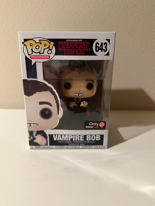 Funko Pop! Stranger Things - Bob Newby (Vampire) GameStop Exclusive - (#643)