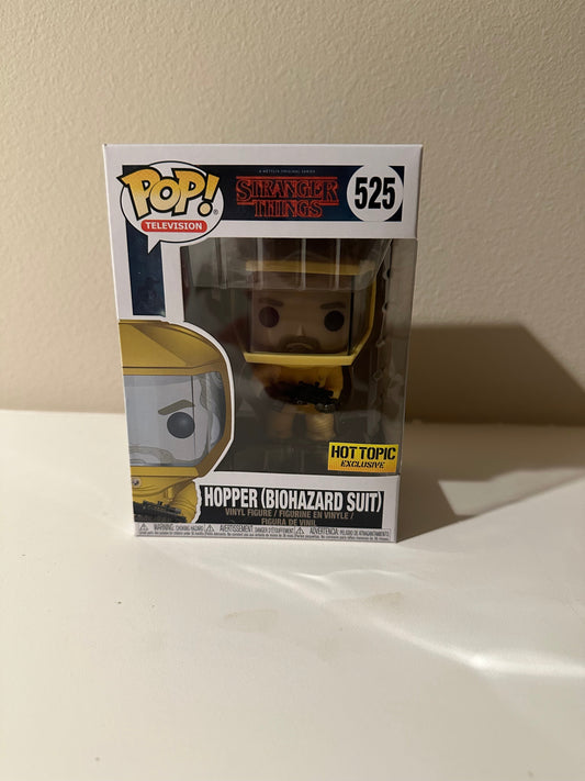 Funko Pop! Vinyl: Stranger Things - Hopper (Biohazard Suit) - (Hot Topic Exclusive)(#525)