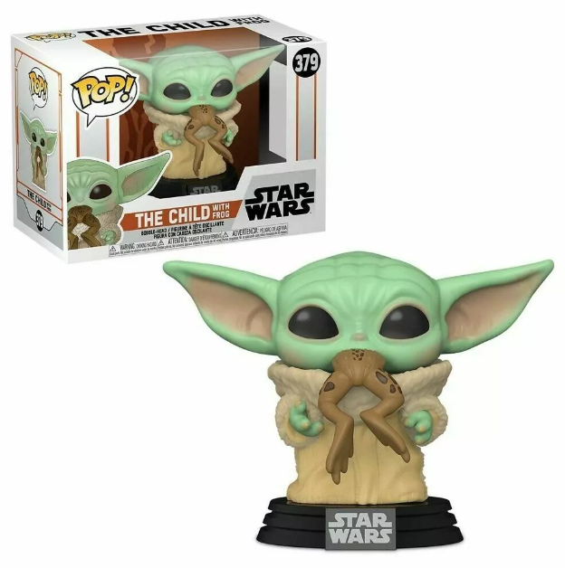 Funko Pop! Star Wars: The Mandalorian - The Child with Frog (#379)